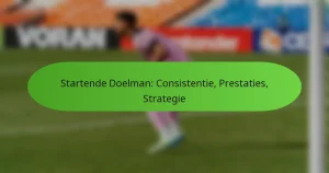 Startende Doelman: Consistentie, Prestaties, Strategie