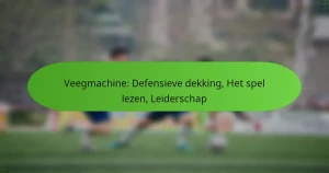 Veegmachine: Defensieve dekking, Het spel lezen, Leiderschap